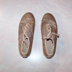 Keds x Kate Spade Pink Champion Glitter Sneakers